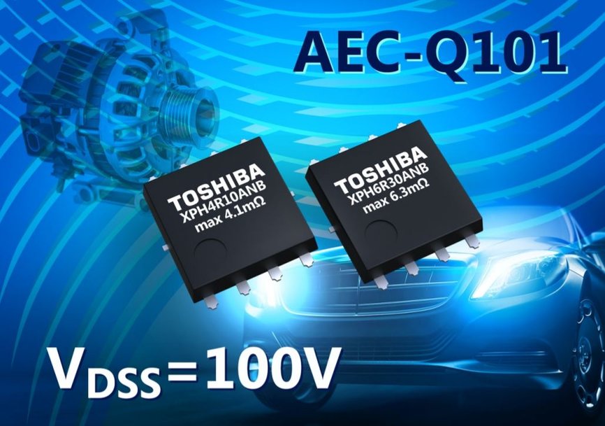 Toshiba announces new 100 V N-channel MOSFETs for automotive ...