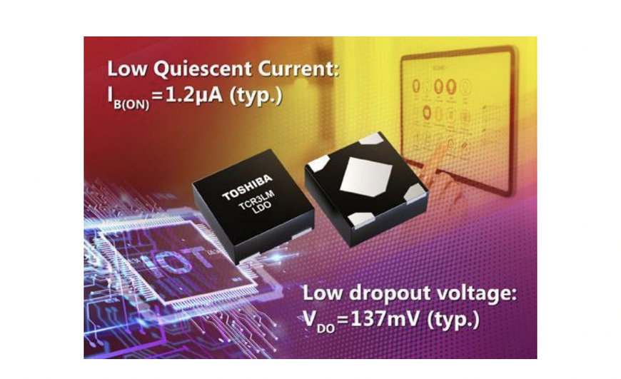 Toshiba releases new LDO for ultra-miniature applications