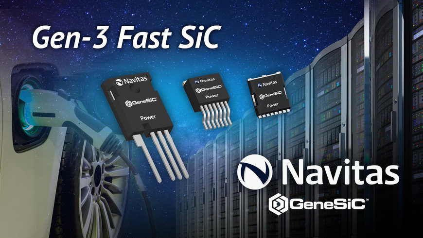 Navitas’ Gen-3 Fast SiC MOSFETs Accelerate Next-Gen AI Growth & EV Charging