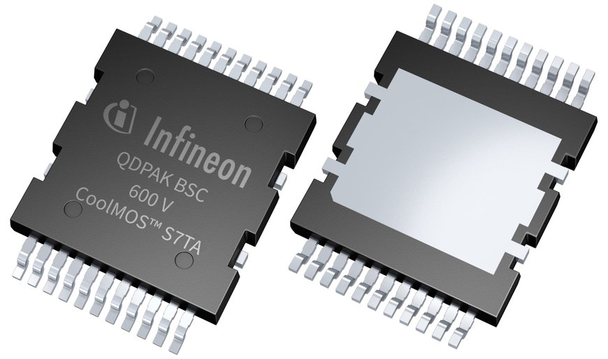 Infineon introduces new 600 V CoolMOS™ S7TA MOSFETs featuring integrated high-precision temperature sensor