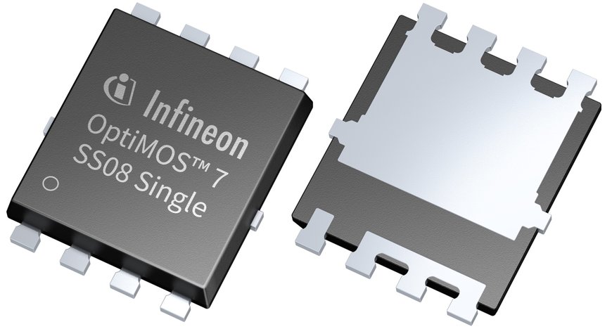 New OptiMOS™ 7 MOSFETs improve on-state resistance, design robustness and switching efficiency in automotive applications