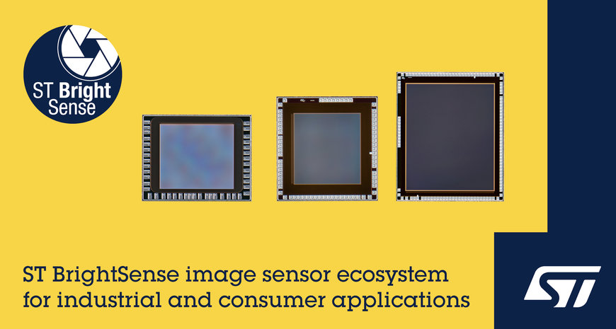 STMicroelectronics reveals ST BrightSense image sensor ecosystem for advanced camera performance