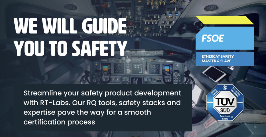 RT-Labs releases its FSoE stack in a SIL3 certified version