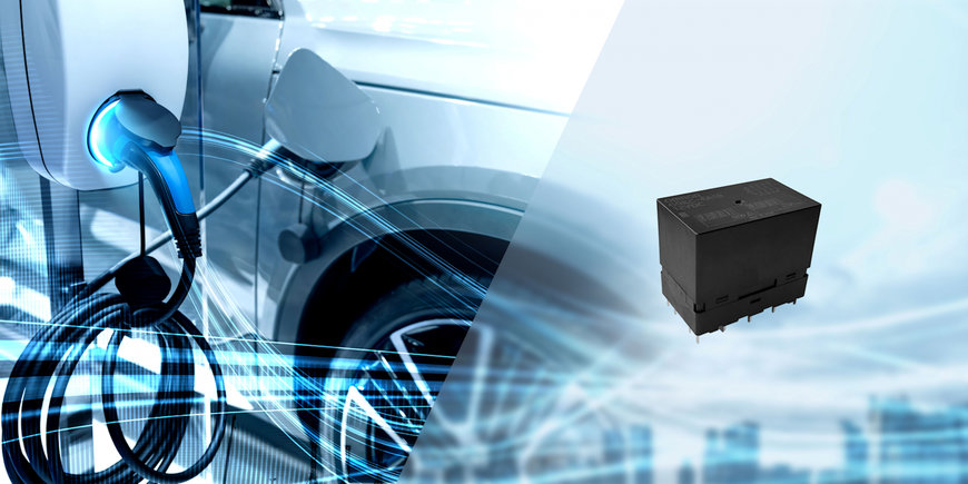 High power PCB relay paves the way for faster and more compact EV charger wallboxes