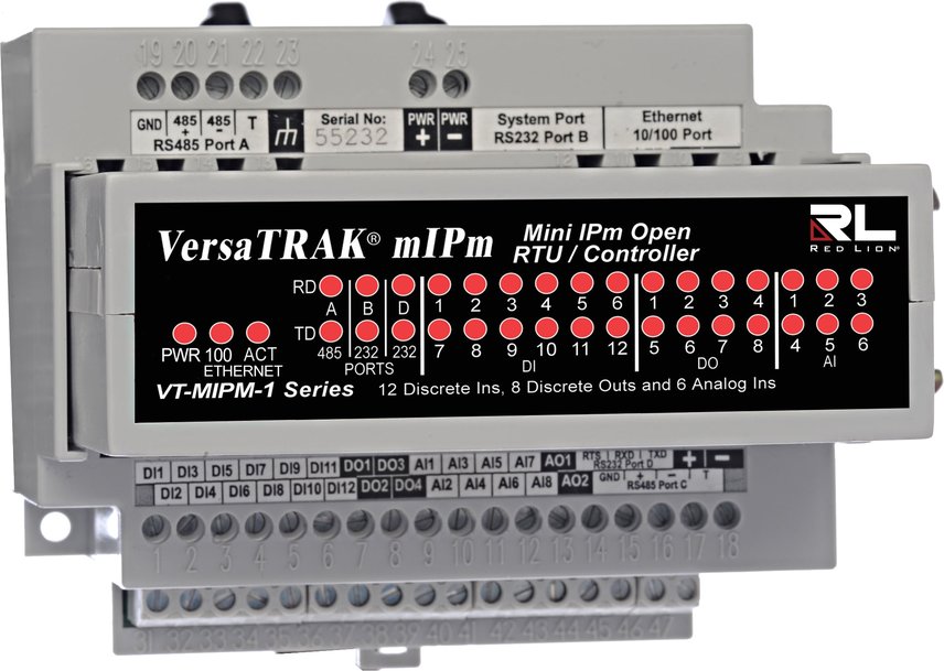 Red Lion Launches Two New Programmable RTUs for Rugged Automation Environments, the VT-MIPM-138-D and VT-MIPM-248-D 