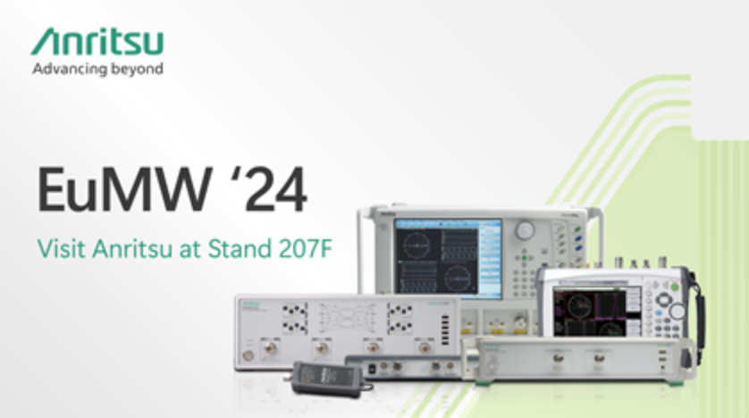 ANRITSU TO DEMONSTRATE ADVANCED SOLUTIONS FOR MODERN RF AND MICROWAVE TESTING AT EUMW 2024