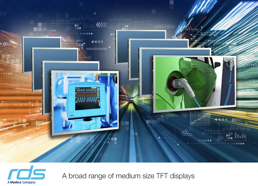 An extensive range of high quality, industry standard TFT displays modules