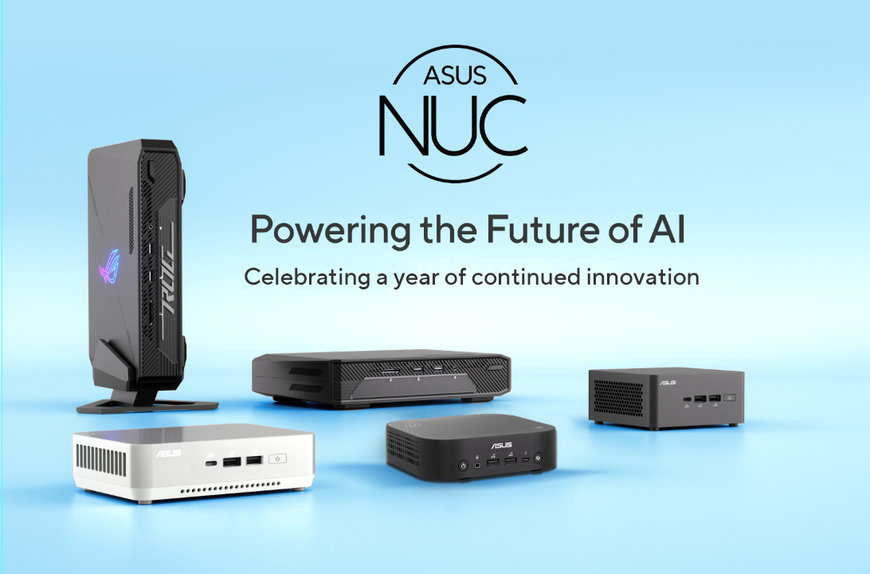 ASUS Celebrates One-Year Anniversary of NUC Portfolio Takeover with Major Milestones and AI Innovations