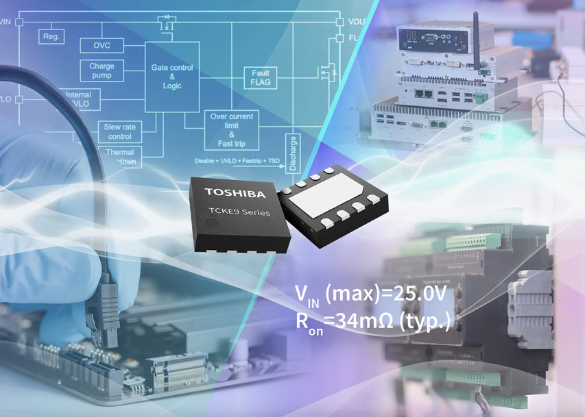 TOSHIBA RELEASES TCKE9 SERIES COMPACT ELECTRONIC FUSES