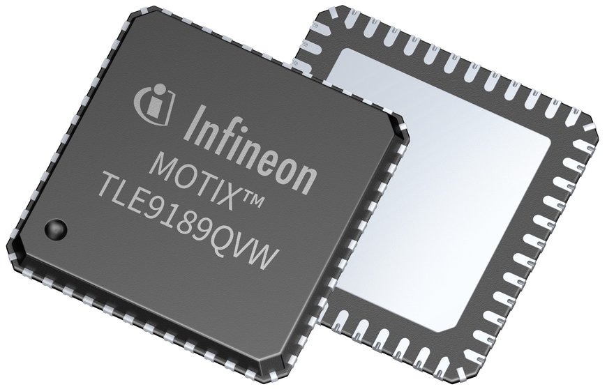 Infineon presents new ASIL-D-compliant 3-phase gate driver IC for braking systems and electric power steering in vehicles