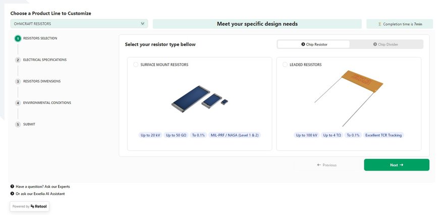 Exxelia will present its new products at the Electronica show and unveil its new website