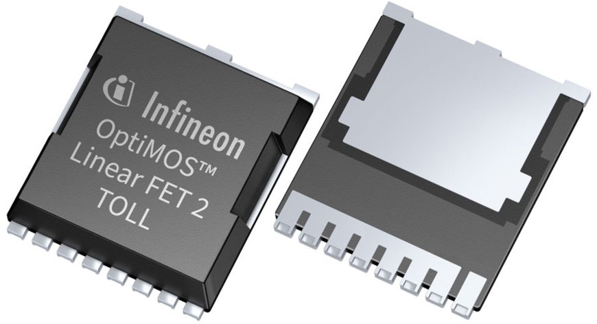 OptiMOS™ Linear FET 2 MOSFET enables optimal hot-swap and battery protection