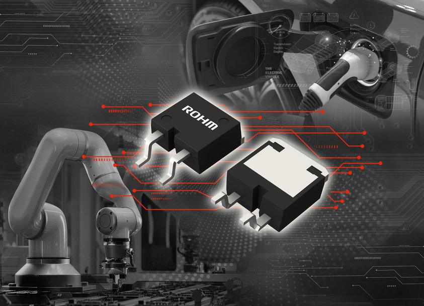 ROHM’s New SiC Schottky Barrier Diodes for High Voltage xEV Systems: Featuring a Unique Package Design for Improved Insulation Resistance