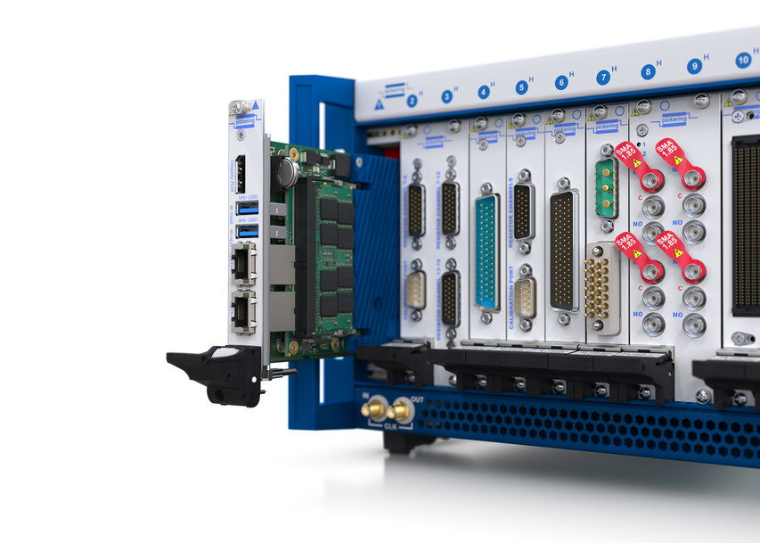 New future-ready single-slot PXIe controller for high-performance T&M applications from Pickering Interfaces