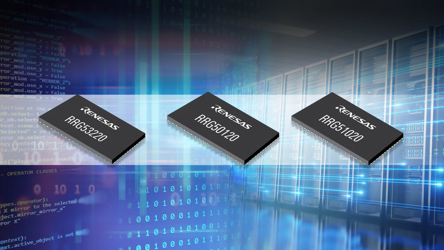 Renesas Introduces Industry’s First Complete Memory Interface Chipset Solutions for Second-Generation DDR5 Server MRDIMMs