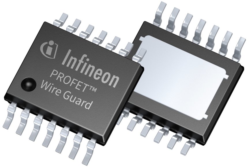 Infineon launches PROFET Wire Guard with integrated I²t wire protection