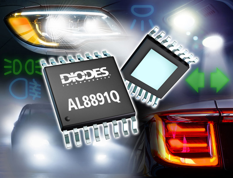 Diodes Incorporated Introduces 65V, 2A Automotive Buck LED Driver with Fault Protection for Advanced Lighting Applications 